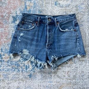 Agolde Distressed Jean Shorts